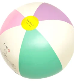 Strandlegetøj-Petites Pommes Badebold - 45 cm - Otto - Menthe/Violet/Pink