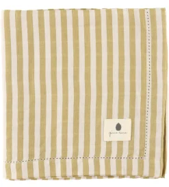 Babysvøb-Pine Cone Babysvøb - 120x120 cm - Björk - Mustard Stripe