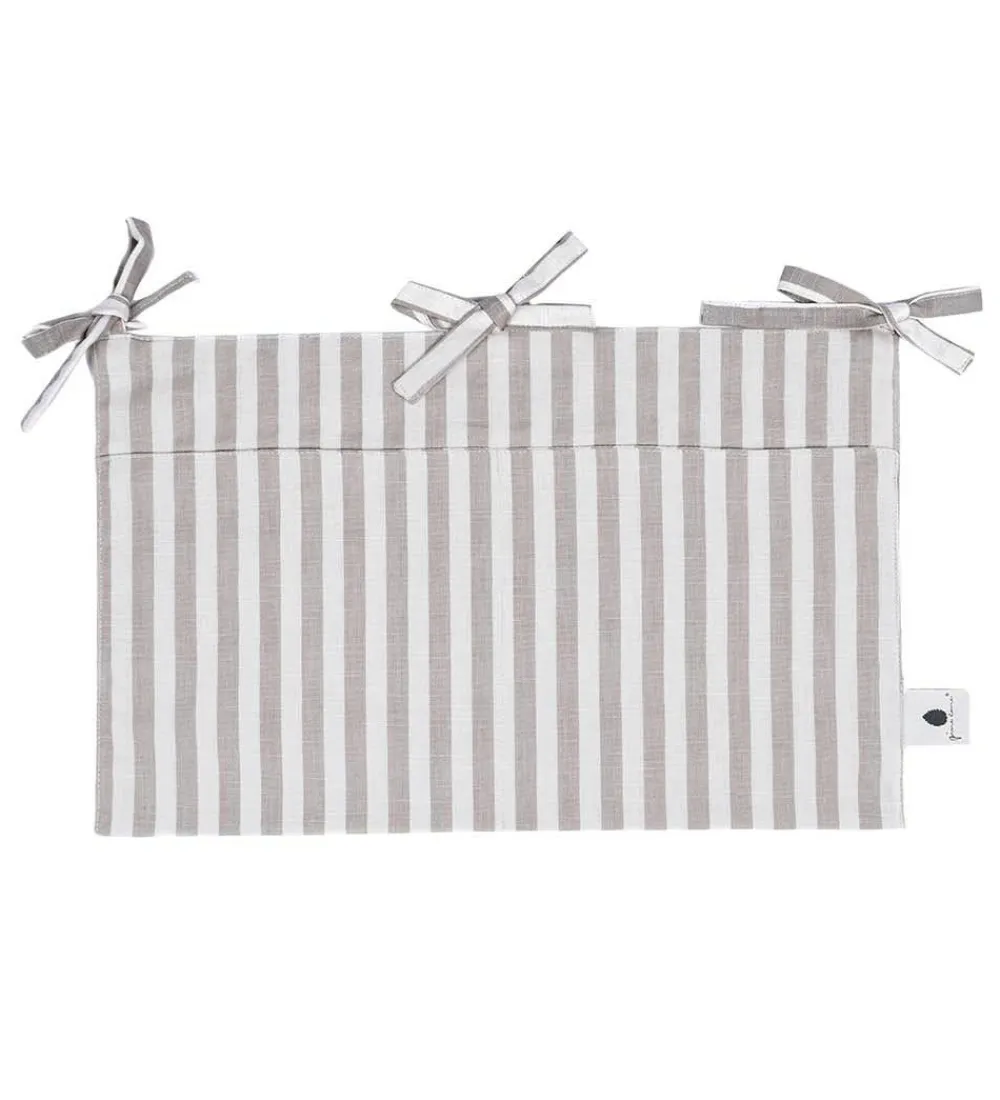 Pine Cone Sengelommer*Sengelomme - 24x39 cm - Vida - Mushroom Stripe