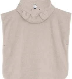 Babyhåndklæde- Og Poncho|Håndklæder-Pippi Baby Badeponcho - Dove