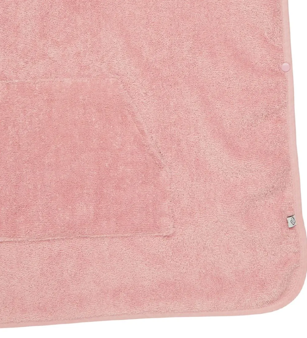 Babyhåndklæde- Og Poncho|Håndklæder-Pippi Baby Badeponcho - Misty Rose
