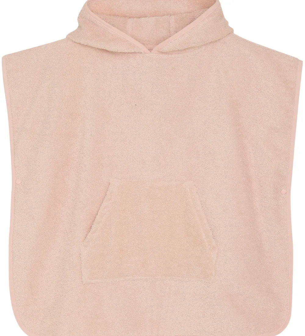 Babyhåndklæde- Og Poncho|Håndklæder-Pippi Baby Badeponcho - Rose Dust