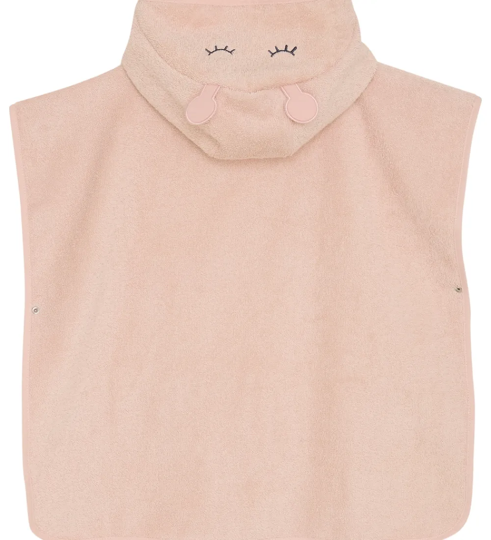 Babyhåndklæde- Og Poncho|Håndklæder-Pippi Baby Badeponcho - Rose Dust