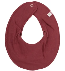 Pippi Baby Savlesmække*Savlesmæk - Rund - New Maroon