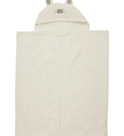 Pippi Baby Babyhåndklæde- Og Poncho|Håndklæder*håndklæde - 70x120 cm - Egret