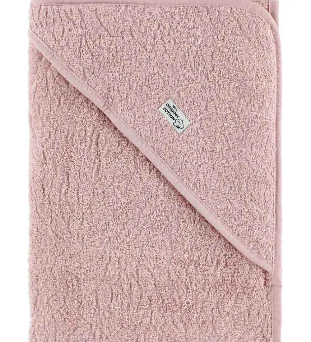 Pippi Baby Babyhåndklæde- Og Poncho*håndklæde - 83x83 cm - Rosa