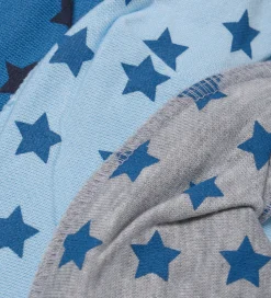 Savlesmække-Pippi Baby Pippi Savlesmæk - 3-pak - Spids - AOP - Dark Navy