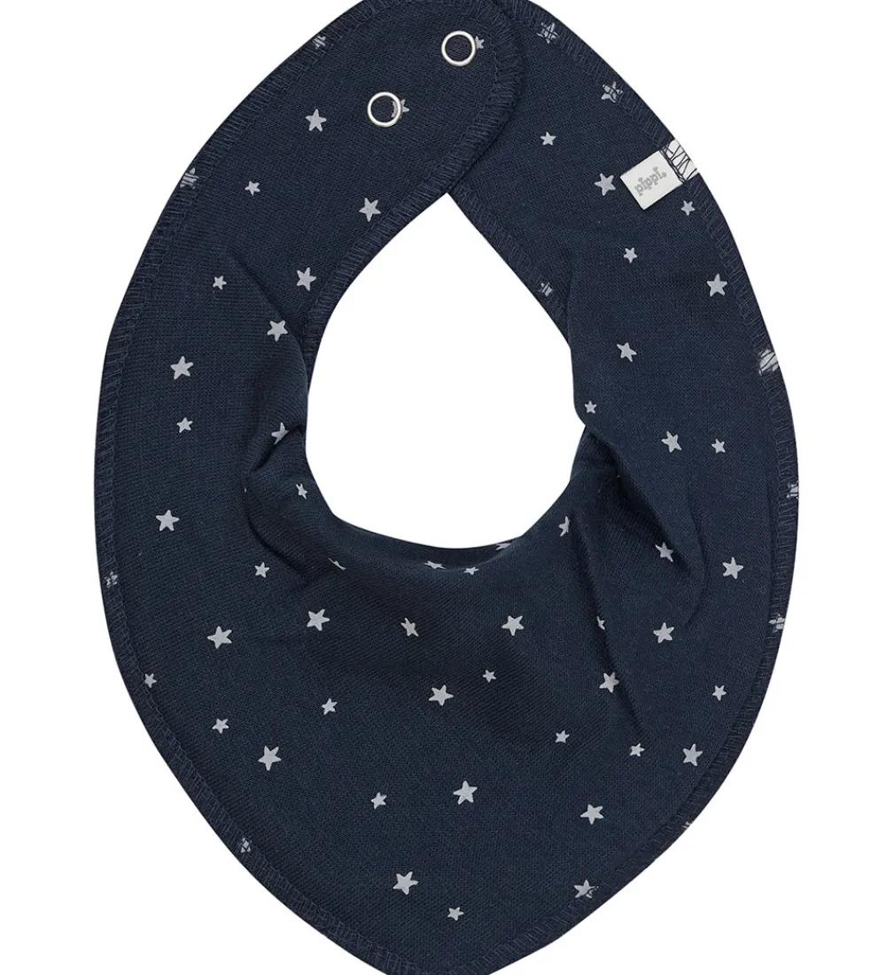 Savlesmække-Pippi Baby Pippi Savlesmække - Spids - 3-pak - Dark Navy