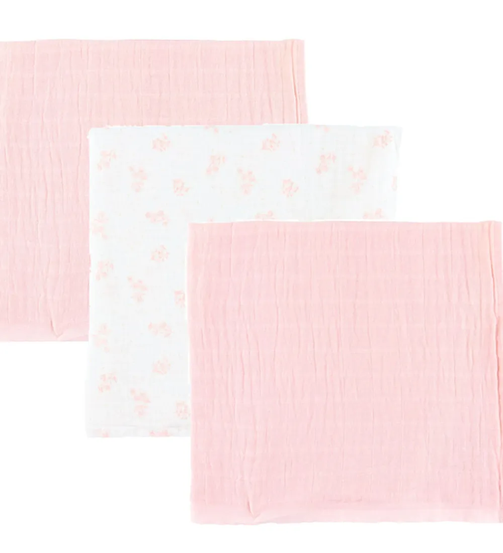 Stofbleer-Pippi Baby Pippi Stofbleer - 3-pak - 65x65 cm - Veiled Rose