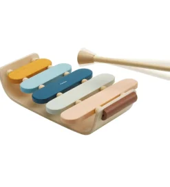 Musikinstrumenter-PlanToys Musikinstrument - Træ - Oval Xylofon