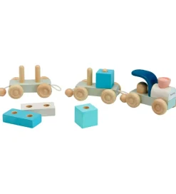 PlanToys Stablelegetøj*Trælegetøj - Stable-Tog - Træ