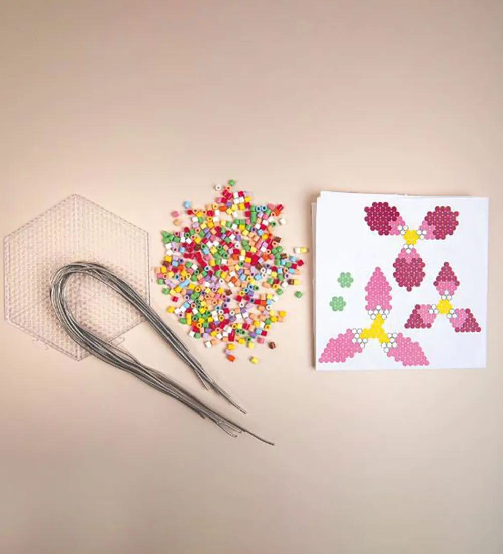 Perler-Playbox Perlesæt - 5000 stk. - Blomster