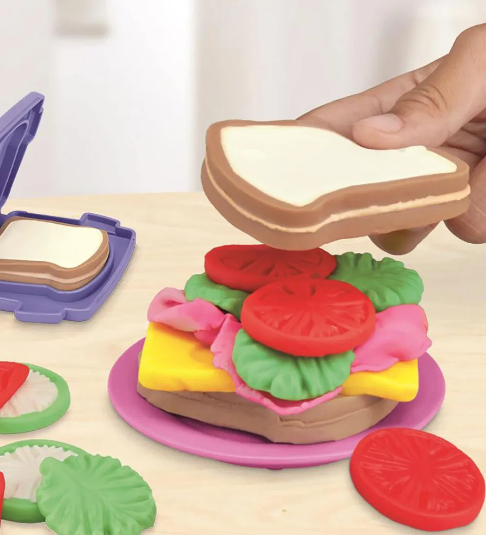 Modellervoks-Play-Doh Modellervoks - 50 Dele - Brunch Time Playset