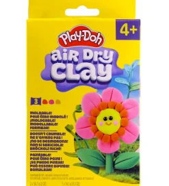 Kreasæt-Play-Doh Modellervoks - Air Dry Clay - Blomst