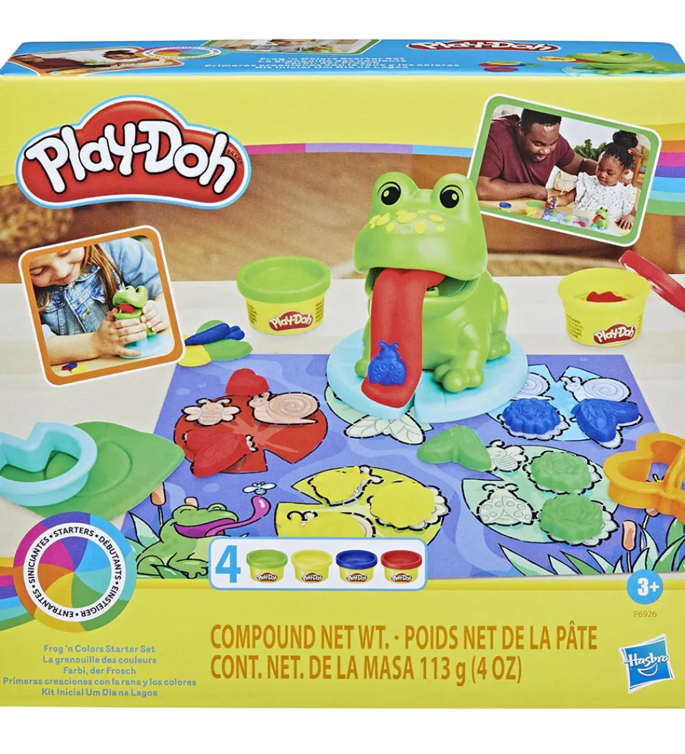 Modellervoks-Play-Doh Modellervoks - Frog 'n Colors - Starter Set