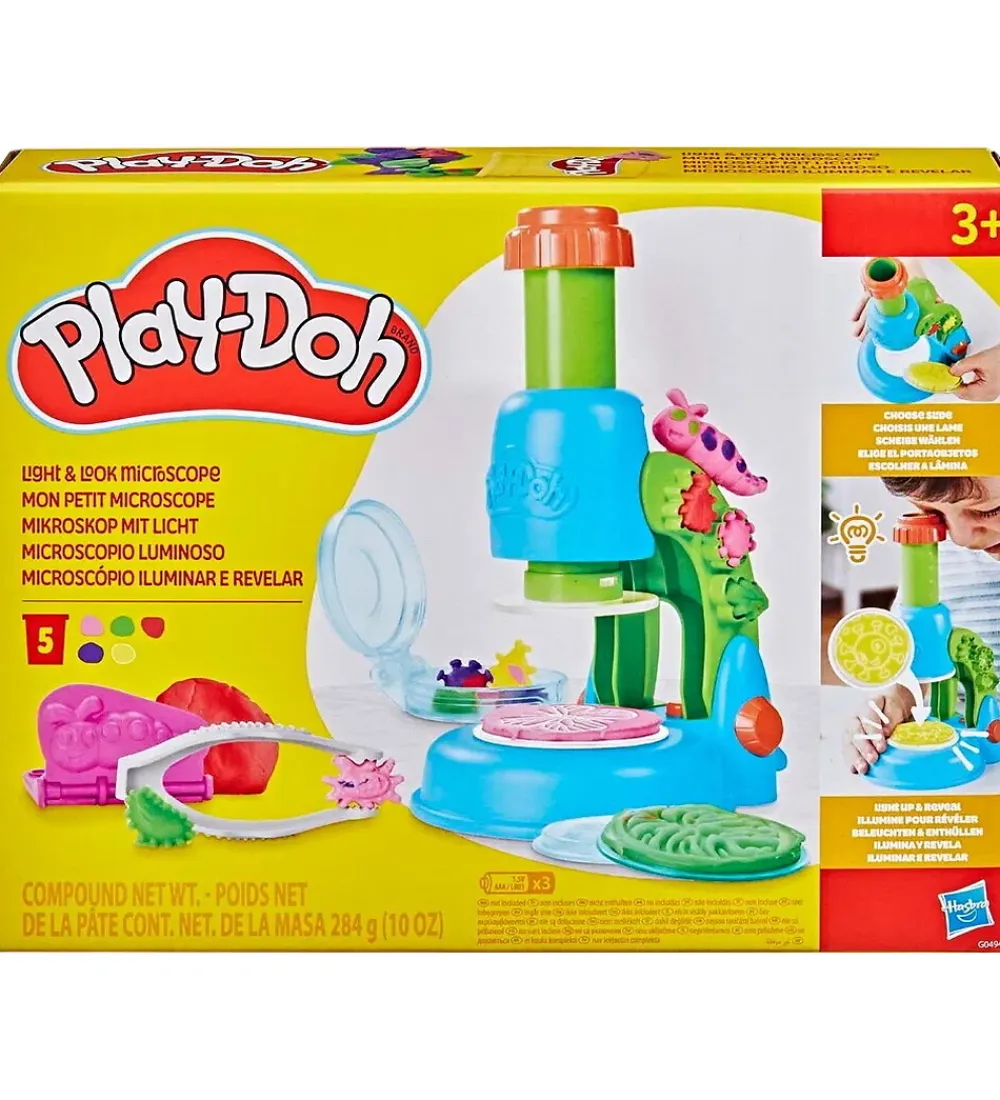 Play-Doh Modellervoks*Modellervoks - Light & Look Microscope