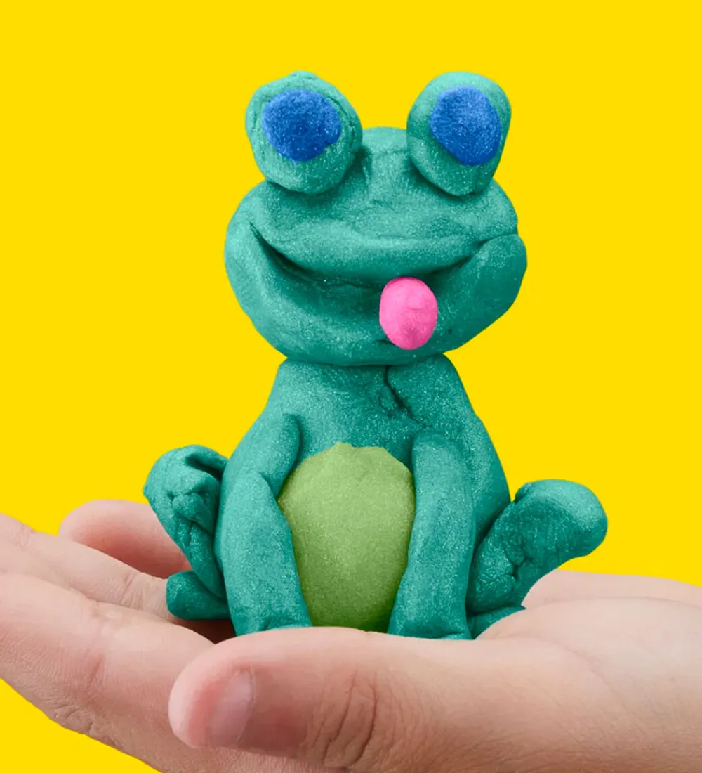 Modellervoks-Play-Doh Modellervokssæt - 6-pak - Sparkle Collection - 340g