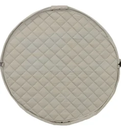 Play&Go Legetæpper Og Legegulve|Opbevaringstæpper*Legetøjstæppe - Ø120 - Soft Organic - Meadow Green