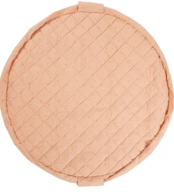 Play&Go Legetæpper Og Legegulve|Opbevaringstæpper*Legetøjstæppe - Ø120 - Soft Organic - Fleuri