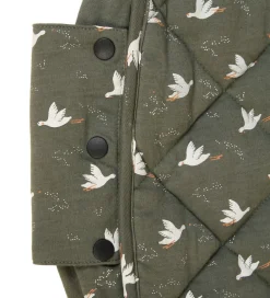 Play&Go Legetæpper Og Legegulve|Tæpper*Legetøjstæppe - Ø120 cm - Soft Organic - Bird