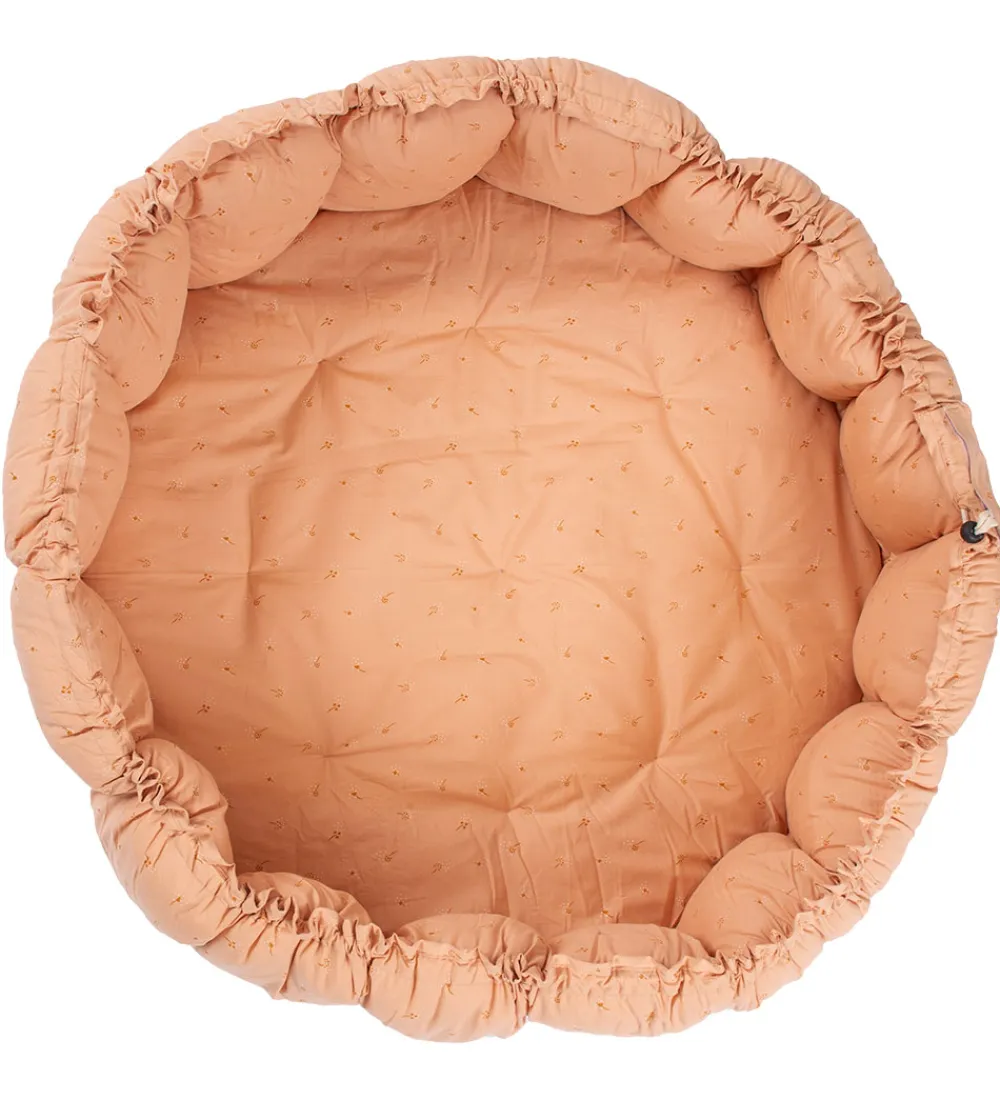 Play&Go Legetæpper Og Legegulve*Legetæppe - 3-i-1 - Ø130 cm - Bloom Fleuri