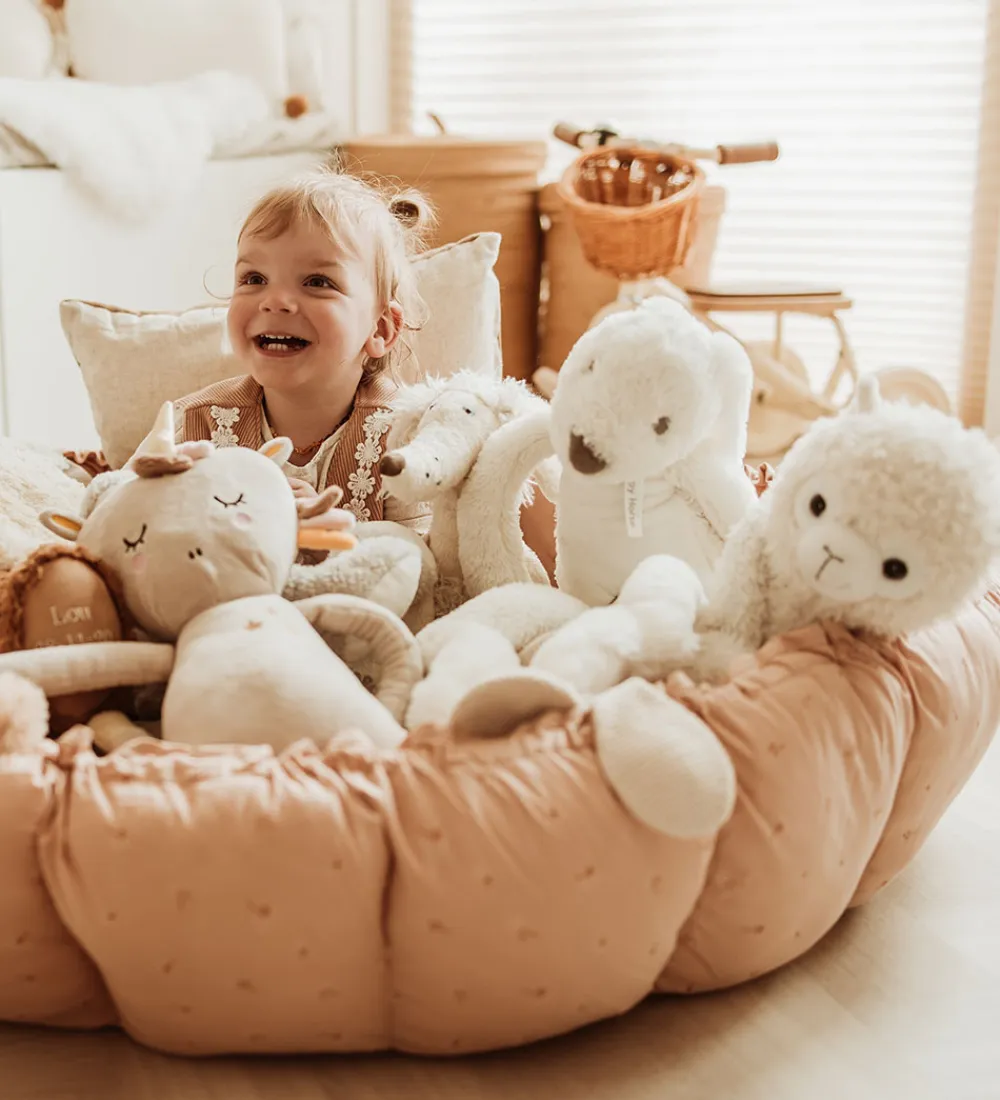 Play&Go Legetæpper Og Legegulve*Legetæppe - 3-i-1 - Ø130 cm - Bloom Fleuri
