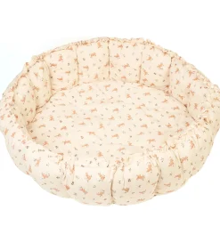 Play&Go Legetæpper Og Legegulve|Tæpper*Legetæppe - 3-i-1 - Ø130 cm - Bloom Rabbit