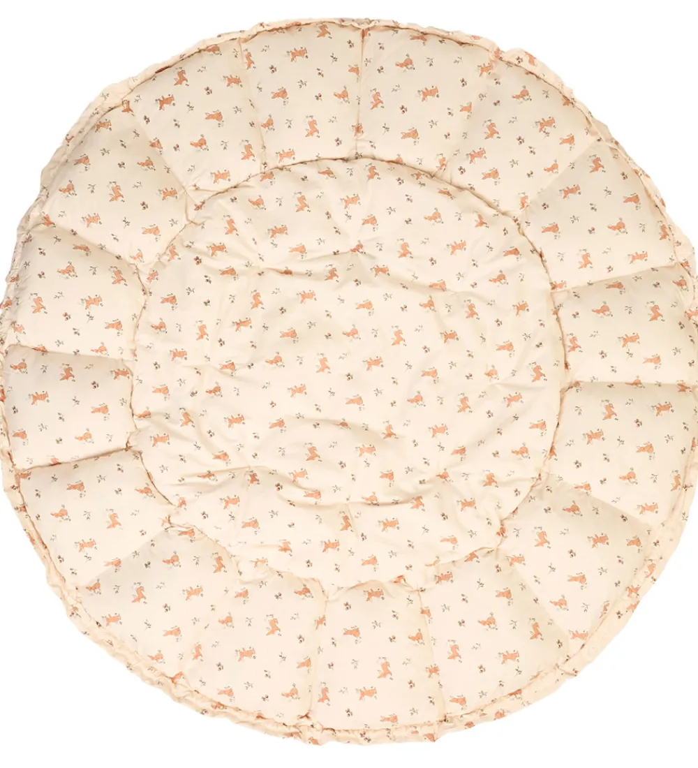 Play&Go Legetæpper Og Legegulve|Tæpper*Legetæppe - 3-i-1 - Ø130 cm - Bloom Rabbit