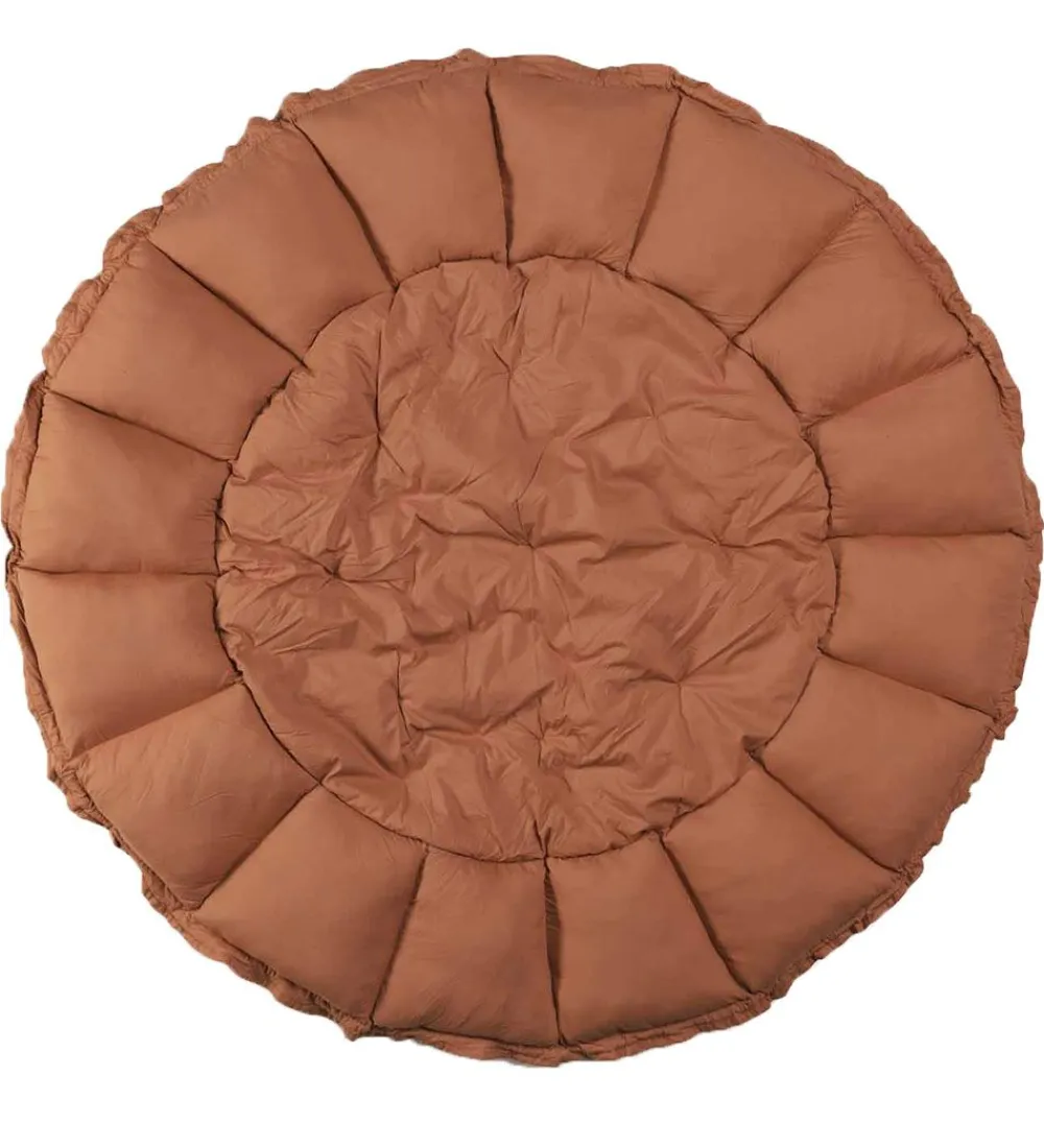 Play&Go Legetæpper Og Legegulve*Legetæppe - 3-i-1 - Ø130 cm - Tawny Brown