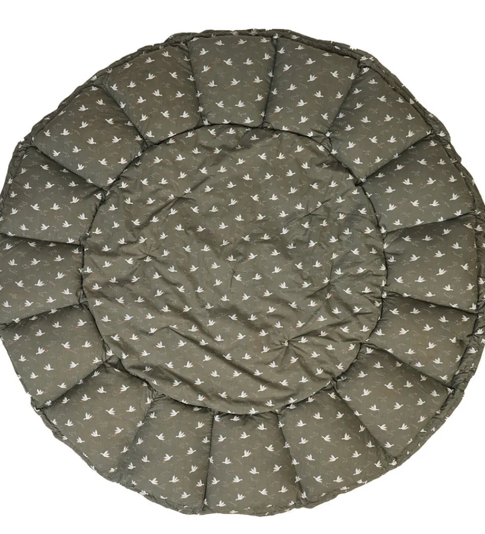 Play&Go Legetæpper Og Legegulve|Tæpper*Legetæppe - 3-i-1 - Ø130 cm - Bloom Birds