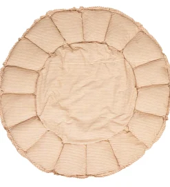 Legetæpper Og Legegulve|Tæpper-Play&Go Legetæppe - 3-i-1 - Ø130 cm - Bloom Stripes Brown