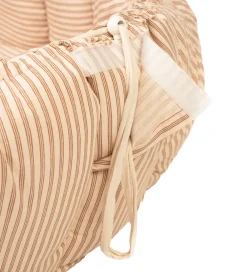 Legetæpper Og Legegulve|Tæpper-Play&Go Legetæppe - 3-i-1 - Ø130 cm - Bloom Stripes Brown