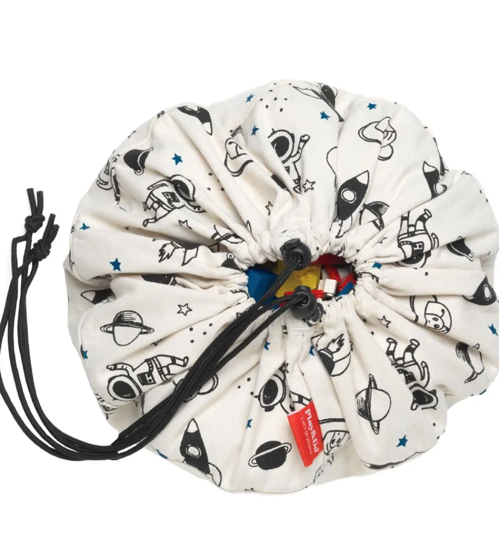 Play&Go Opbevaringstæpper*Opbevaringspose - Ø40 cm - Space