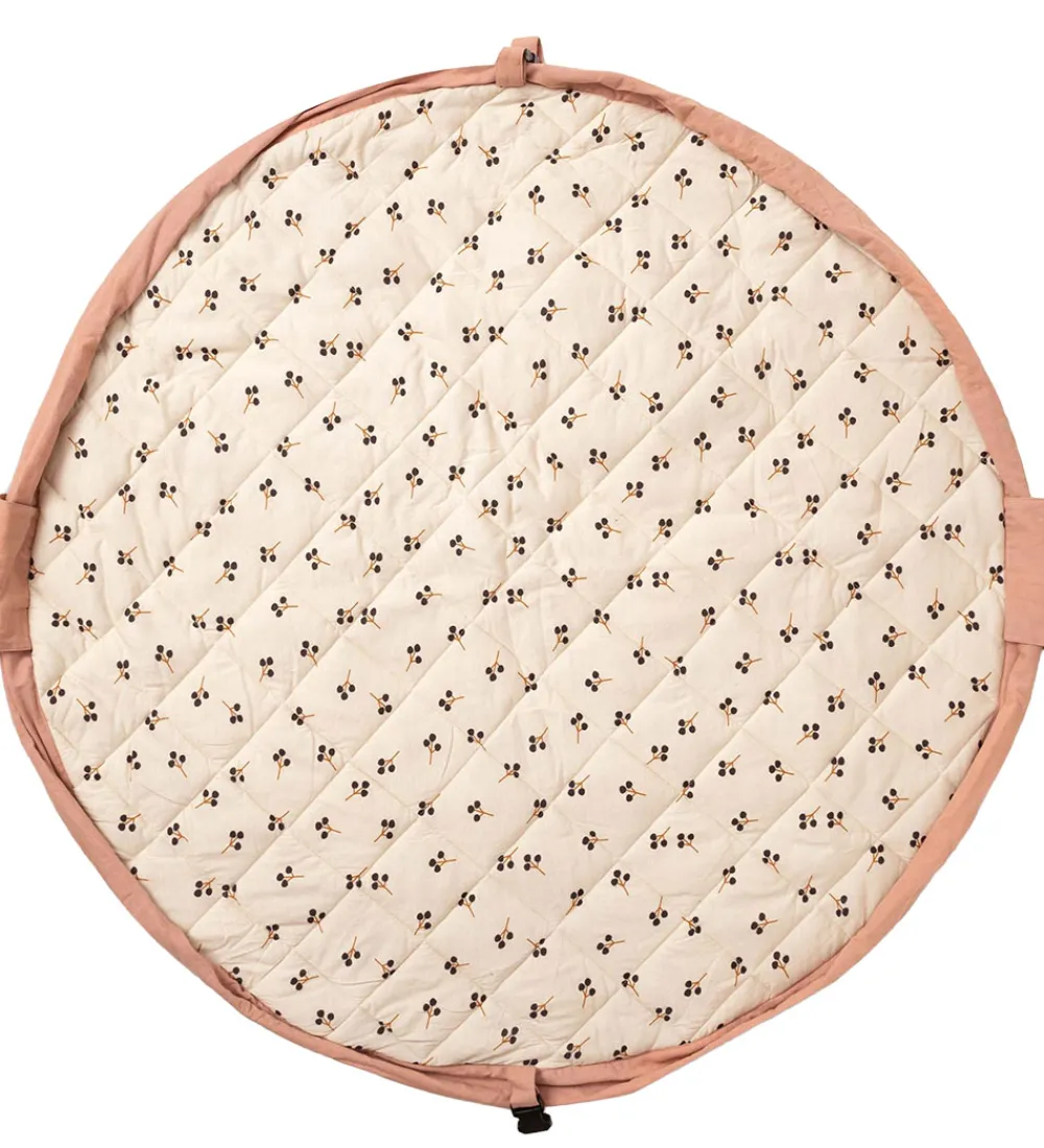 Play&Go Legetæpper Og Legegulve|Opbevaringstæpper*x Moulin Roty Legetøjstæppe - 3-i-1 - Ø120 cm - Aprés La