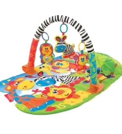 Playgro Legetæpper Og Legegulve|Aktivitetsstativer*Aktivitetstæppe - 5-i-1 - Safari