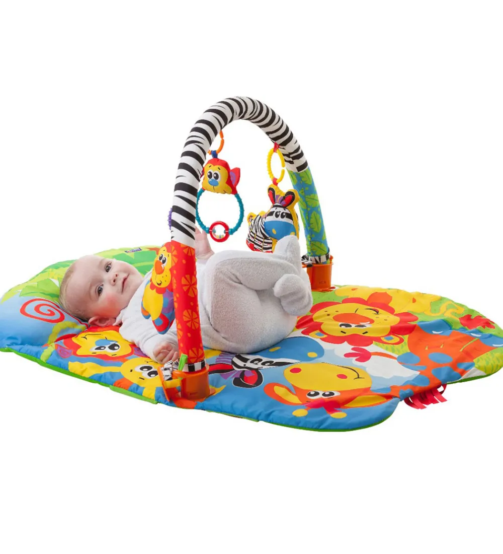Playgro Legetæpper Og Legegulve|Aktivitetsstativer*Aktivitetstæppe - 5-i-1 - Safari