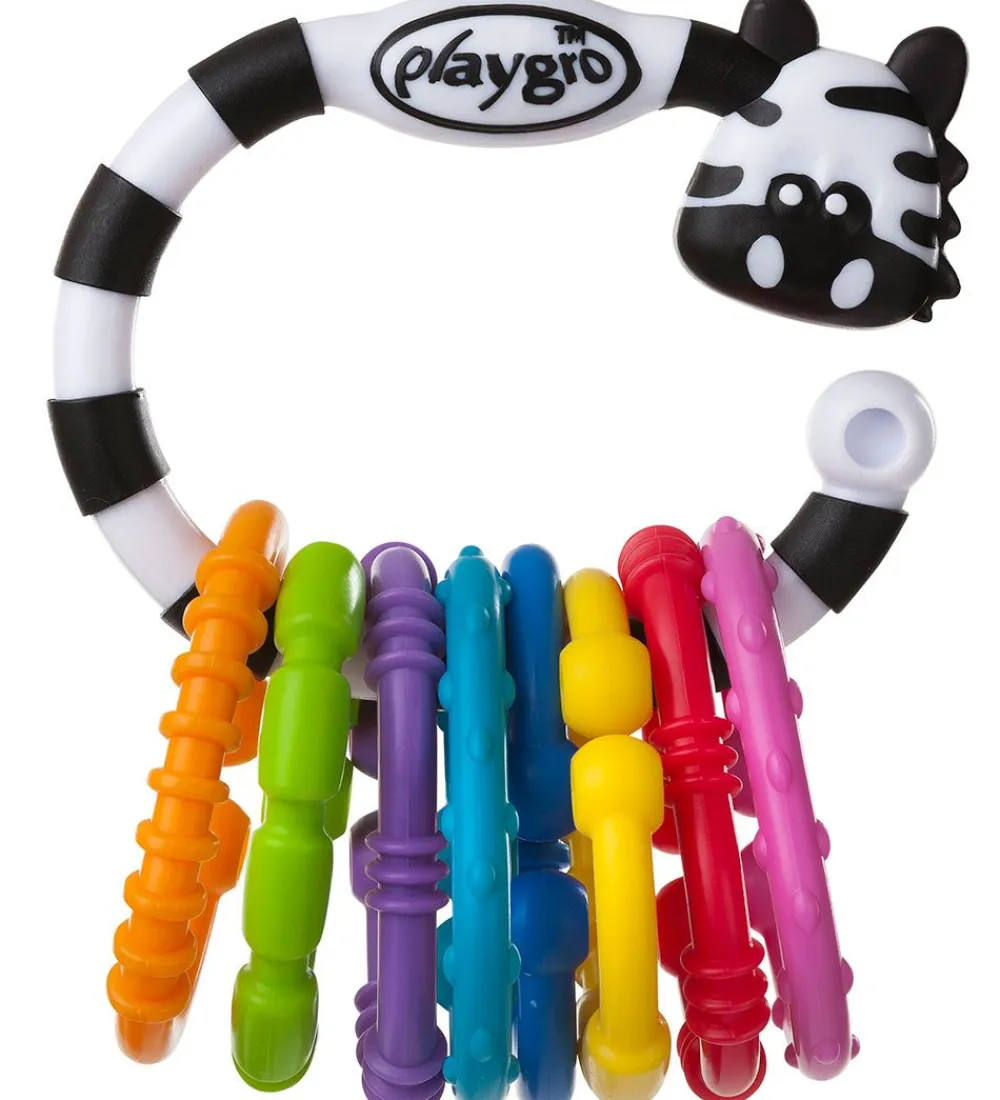 Playgro Uroer*Ophængsringe - 9 stk - Zebra