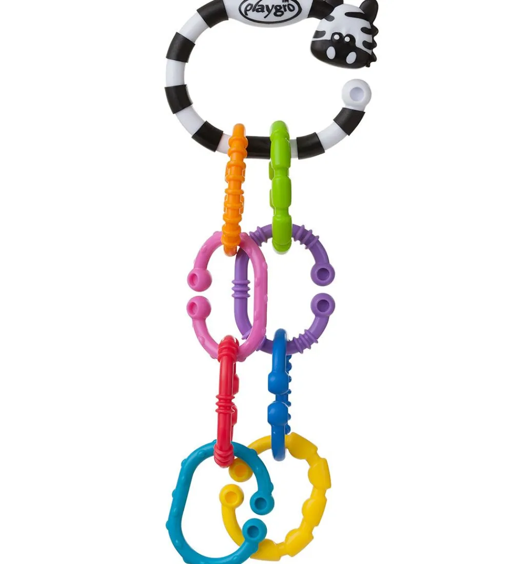 Playgro Uroer*Ophængsringe - 9 stk - Zebra
