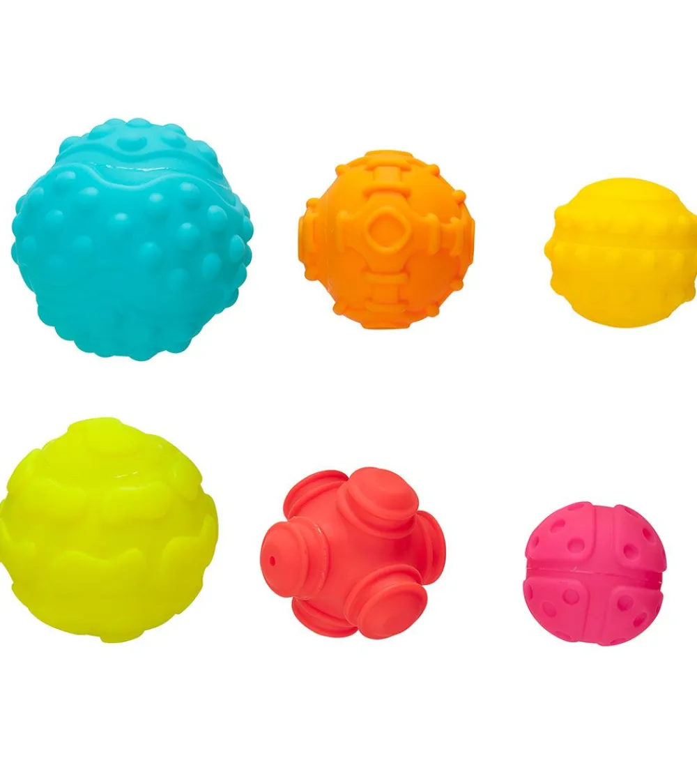 Playgro Bolde*Sansebolde - 6 stk - Multifarvet
