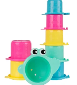 Playgro Stablelegetøj*Stablelegetøj - Croc Cups - 8 stk - Multifarvet