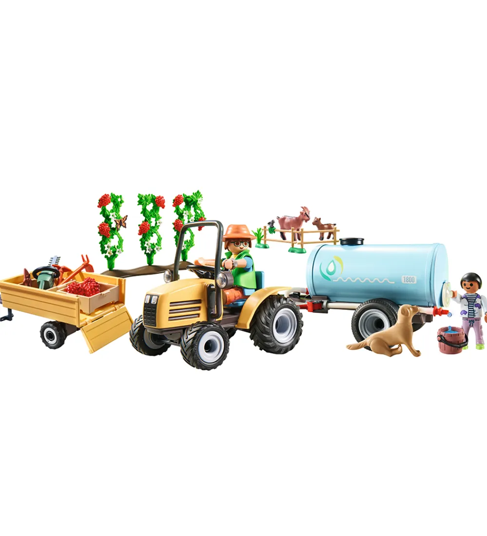 Playmobil Traktorer*Country - Traktor med Anhænger o... - 71442 - 117 Dele