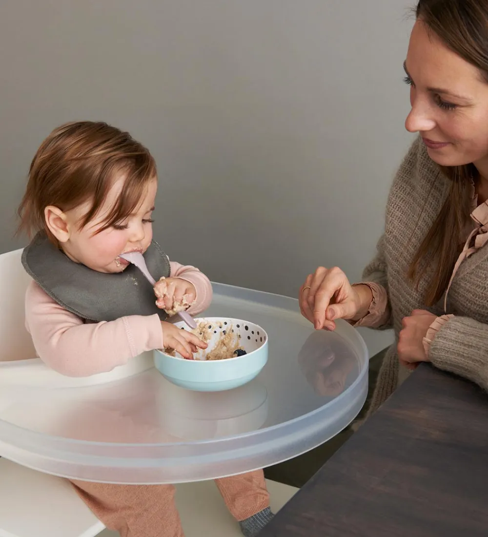 Højstole-Playtray Bord Til Tripp Trapp Højstol - 47,5x27,5 cm - Hvid
