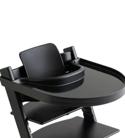 Playtray Højstole*Bord Til Tripp Trapp Højstol - 47,5x27,5 cm - Sort