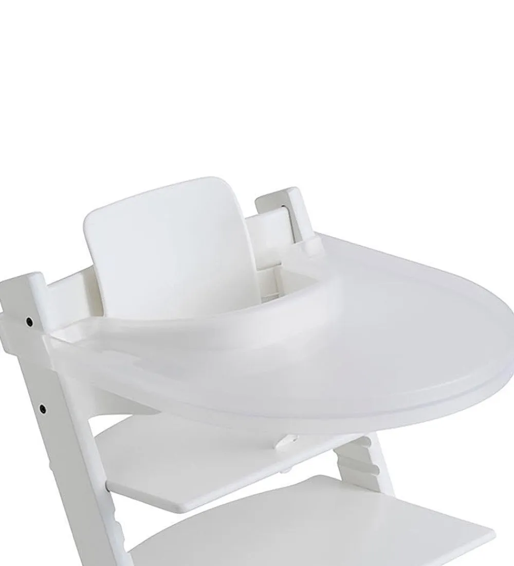 Højstole-Playtray Bord Til Tripp Trapp Højstol - 47,5x27,5 cm - Transpare