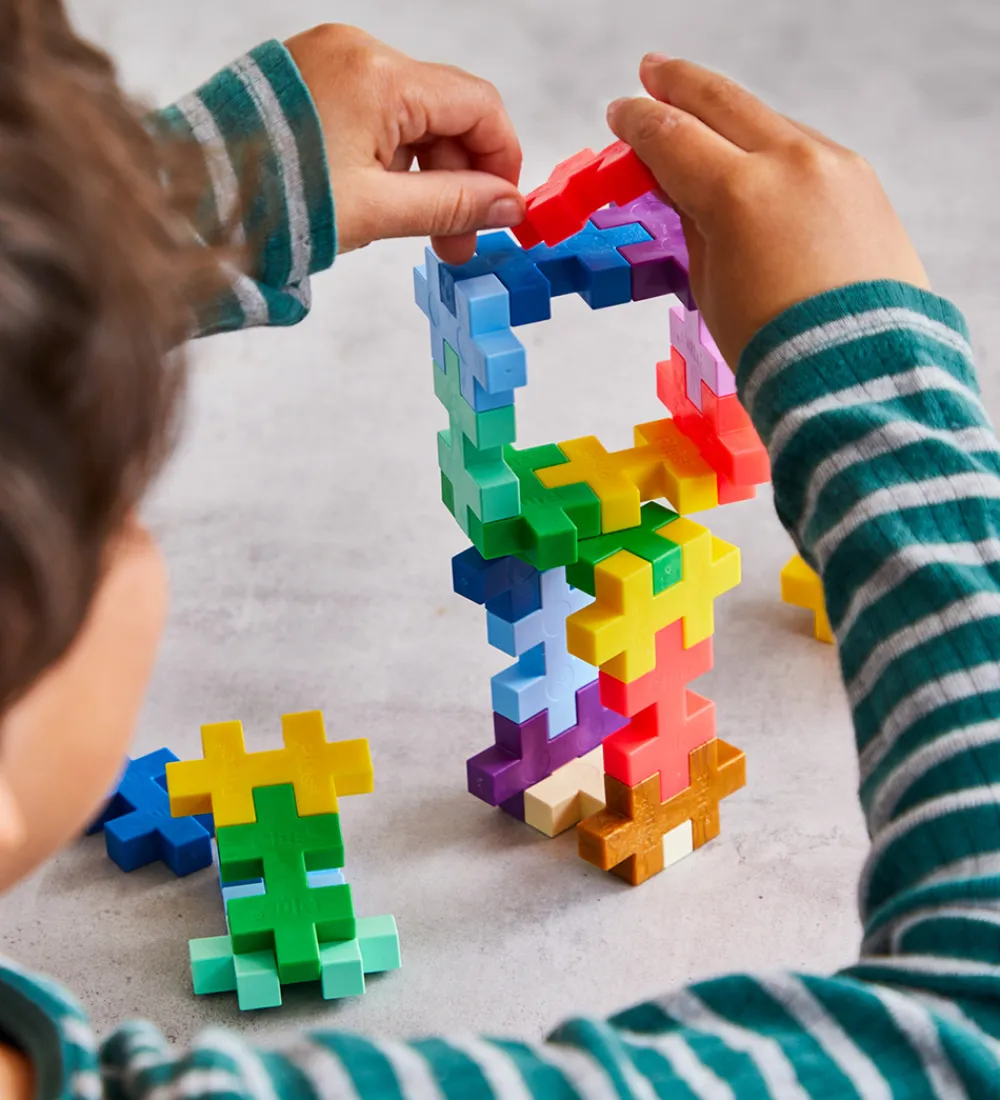 Plus-Plus Kreativ Leg|Kreasæt*Big - Learn To Build - 60 stk - Colorverse
