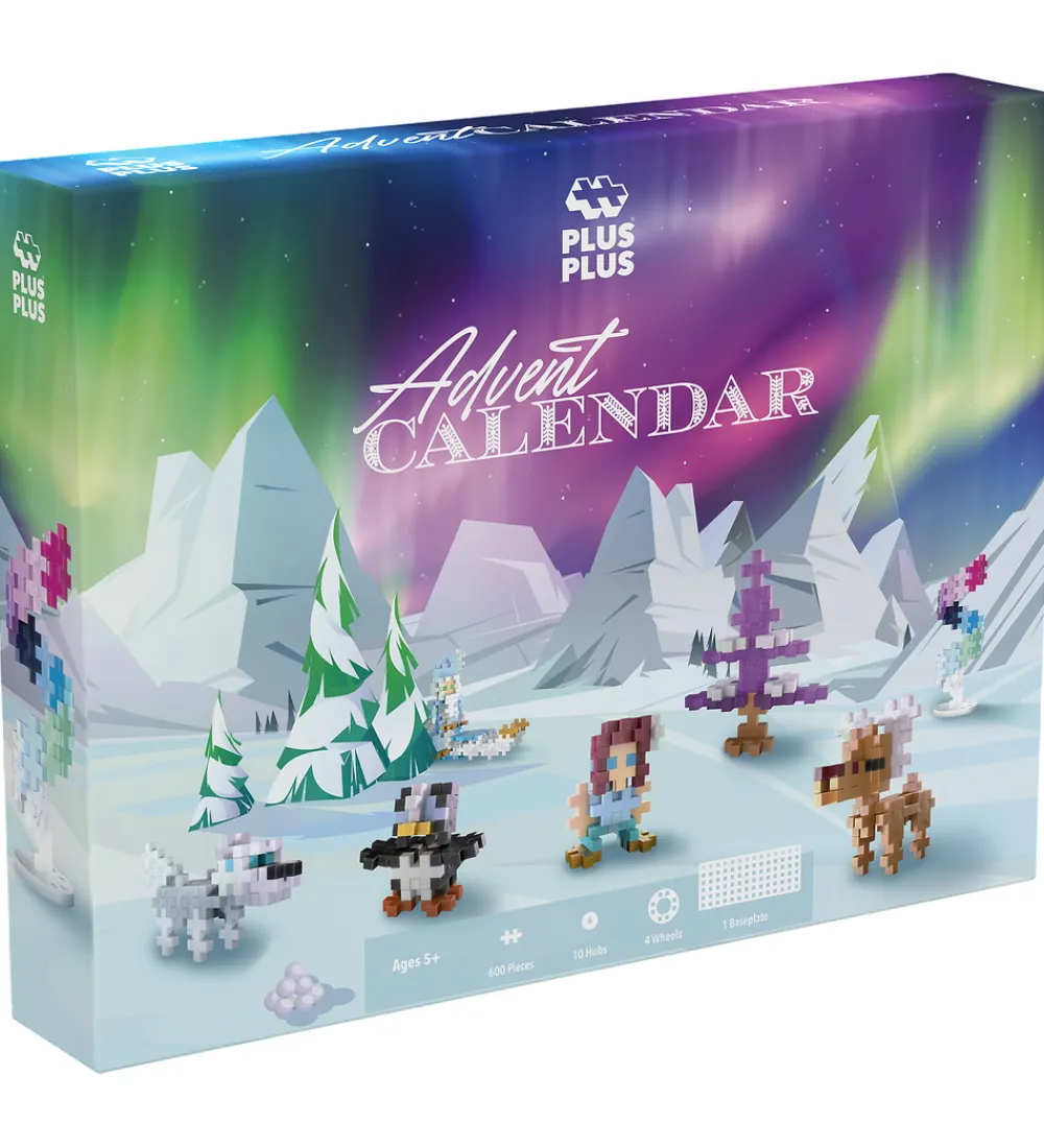Julekalender|Dekoration-Plus-Plus Julekalender - 600 Dele - 24 Låger