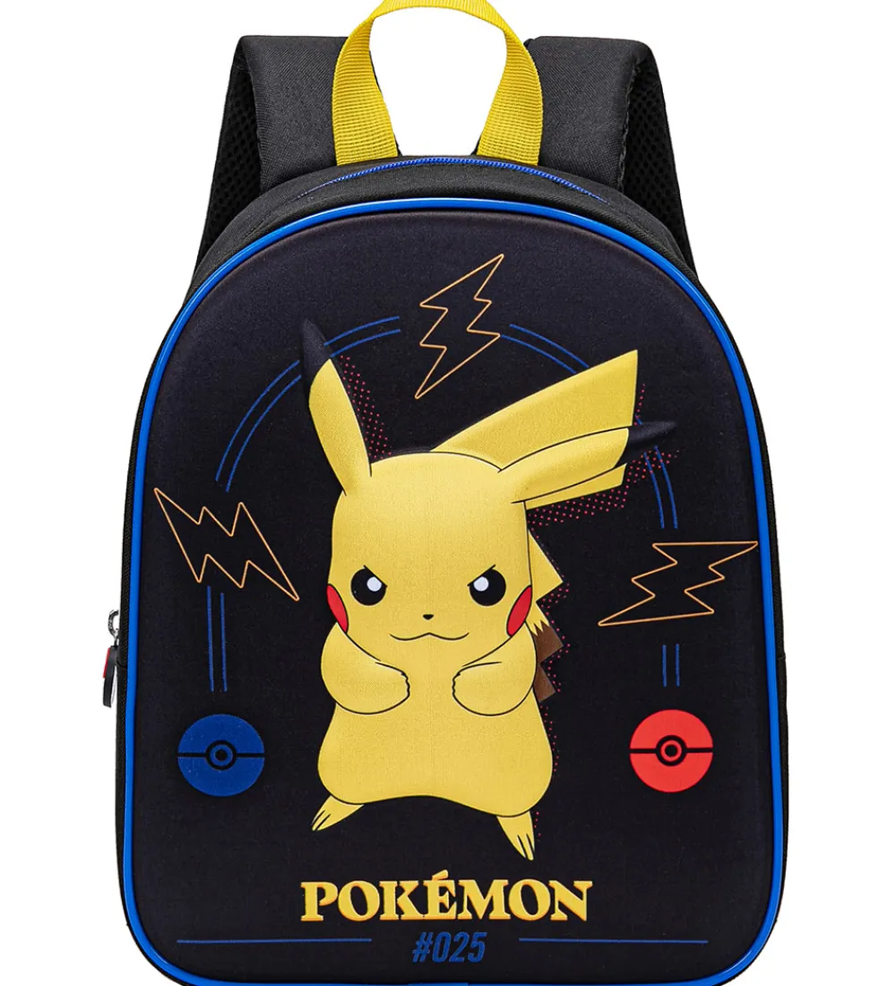 Pokémon Børnehavetasker*Børnehavetaske - Sort m. Pikachu