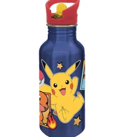 Skole|Drikkedunke-Pokémon Drikkedunk - ALU - 545 ml - Blå/Rød