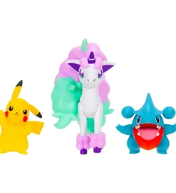 Pokémon Figurer*Figurer - Battle Figure - Pikachu/Gible/Ponyta