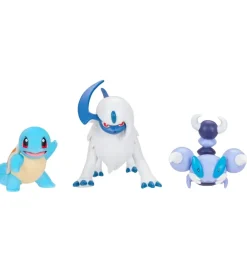 Pokémon Figurer*Figurer - Battle Figure - Squirtle/Absol/Skorupi